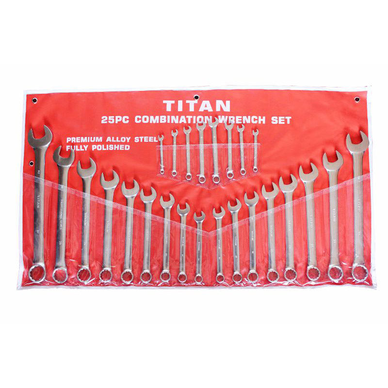 Titan Spanner Comb. Set 25PC