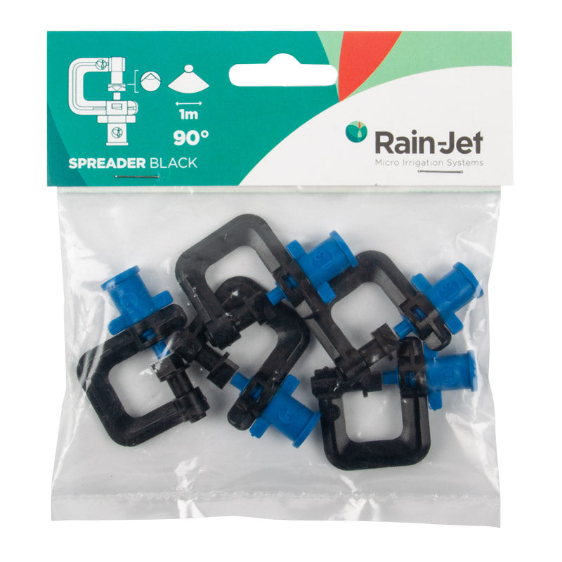 Rain-jet Micro Head Spread 90D 1.3mm 5PK