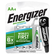 Energizer Battery Recharge Xtreme Aa 4PK