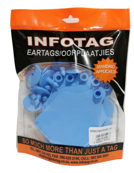 Antrovet Ear Tag Blue F4/m1 Econo 10's