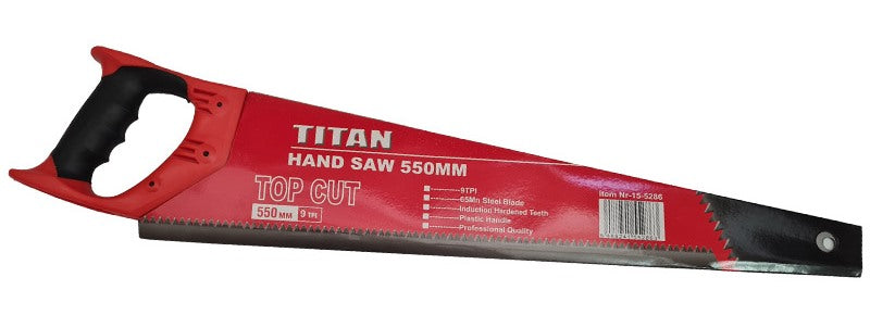 TITAN HANDSAW 550MM WOOD