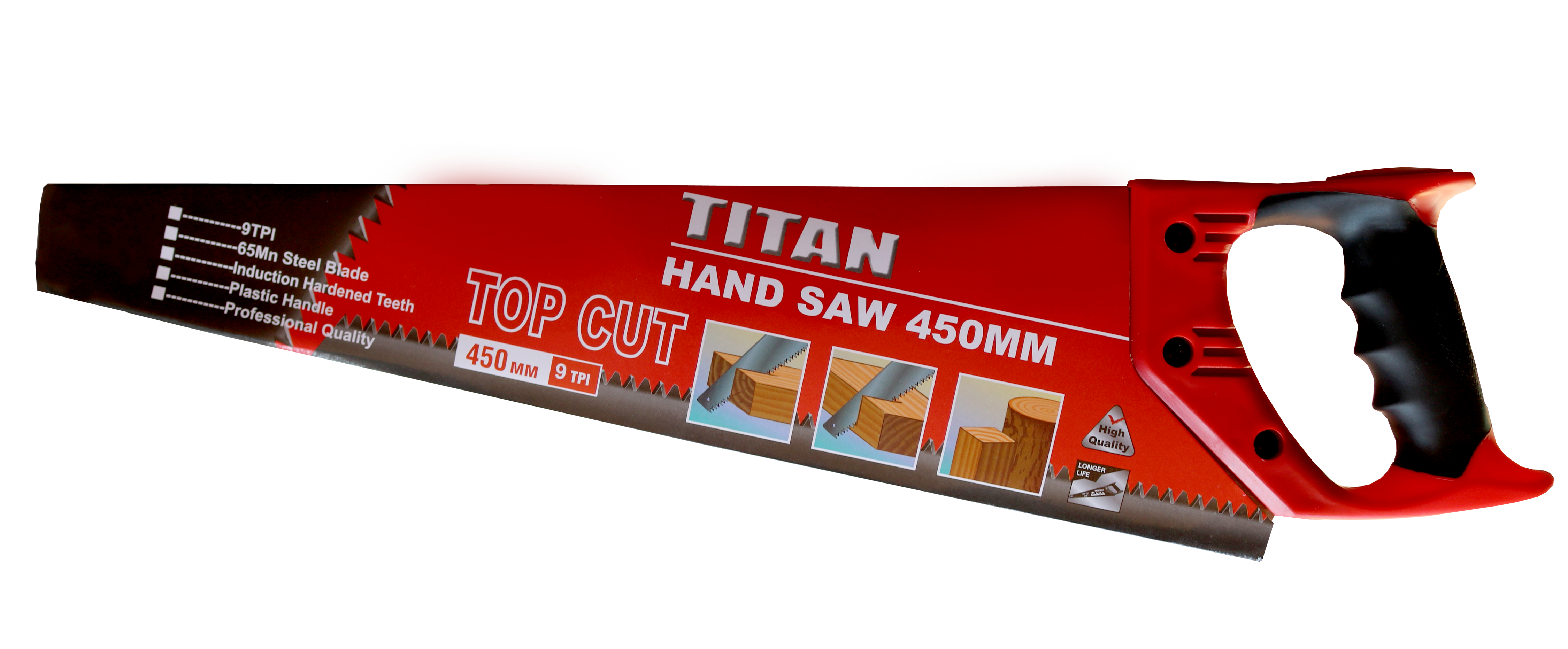 Titan Handlesaw 450mm Wood