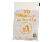 Refuse Bag Black 20 Pack 35MIC