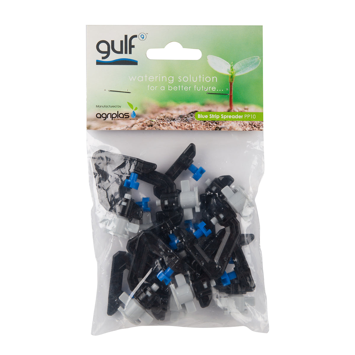 Gulf Micro Head Strip Spread Blue 10PK