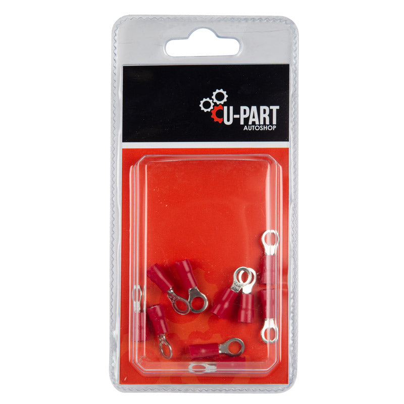 Terminal Ring Red 0.5-1.5mm 5mm U-part