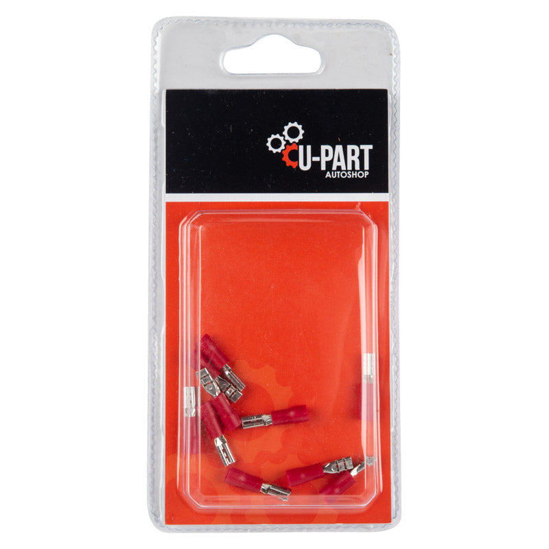 Terminal Push Red FEM 0.5-1.5 2.8mm U-part