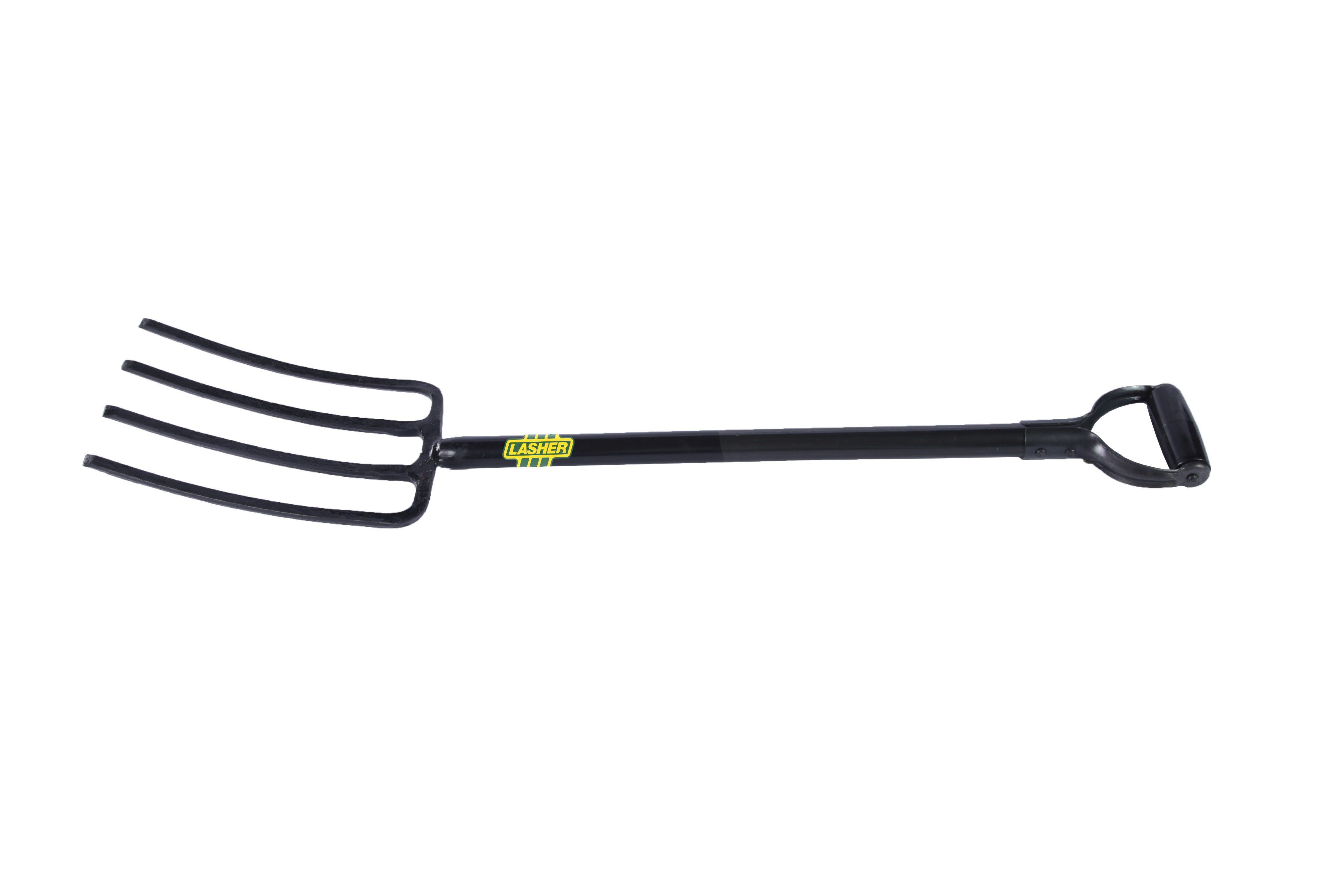 Lasher Fork 4 Prong Steel Shaft
