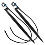 Micro Head/peg Spread 90D Blk 2PK Rainj