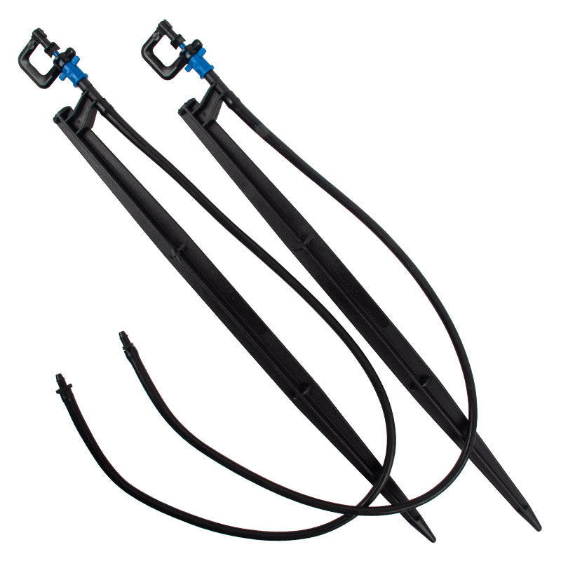 Micro Head/peg Spread 90D Blk 2PK Rainj