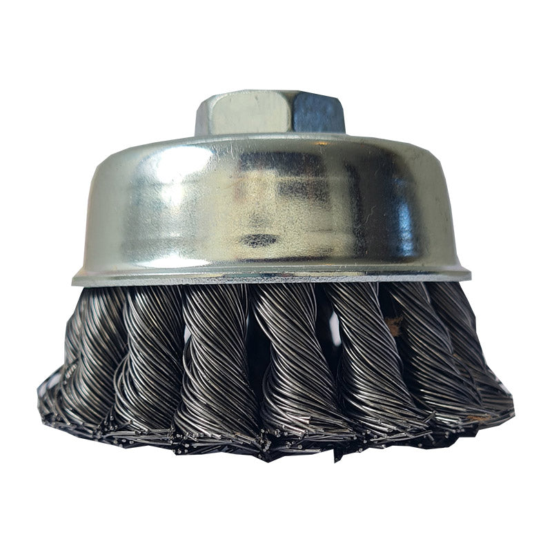 WIRE BRUSH 65MM KNOTTED TITAN