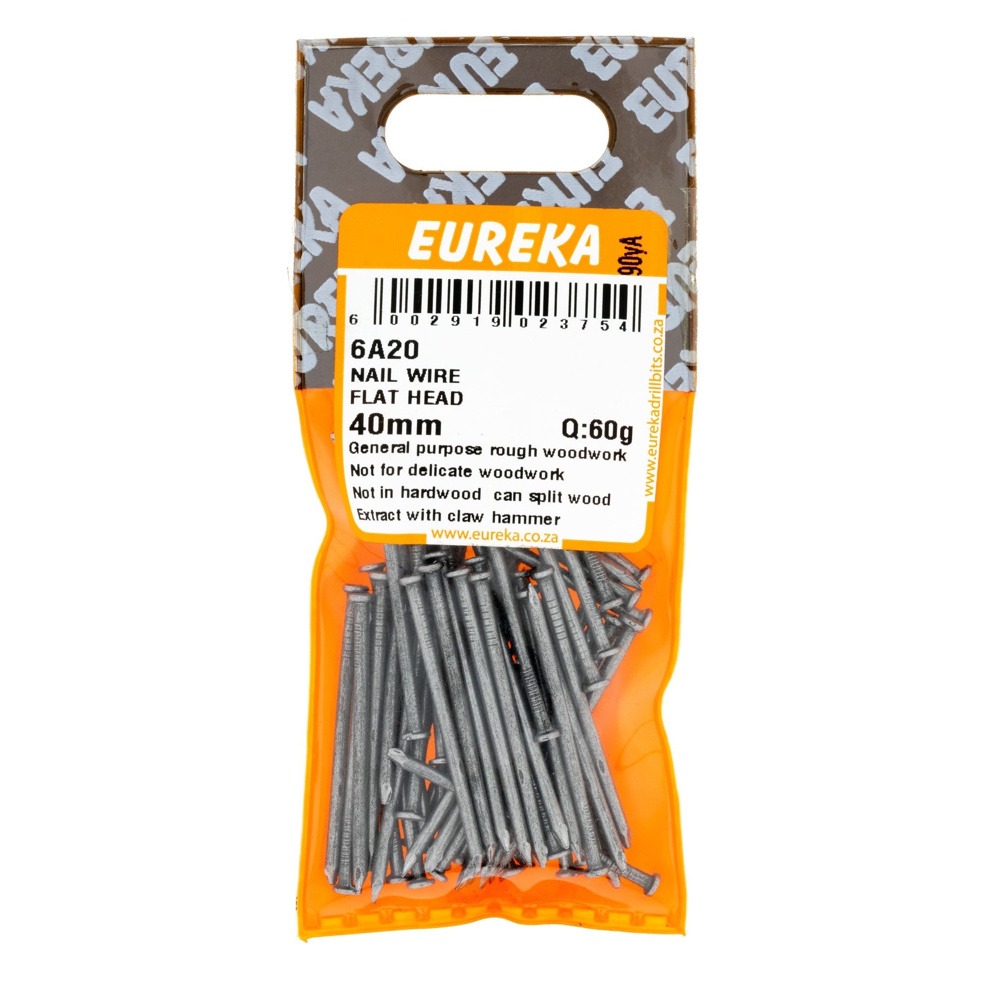 Eureka Nail Wire Flat Head 40mm Q:60g