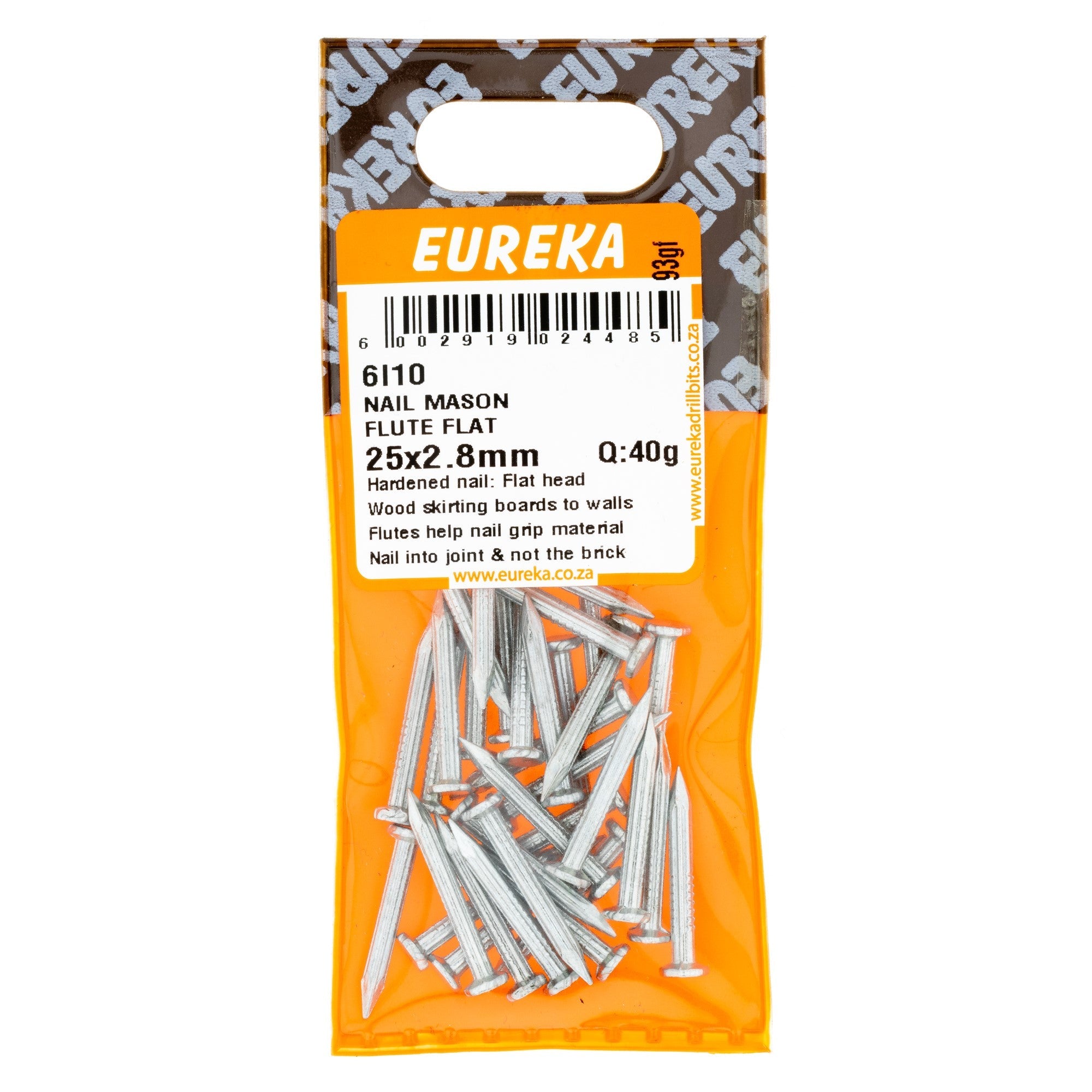 Eureka Nail MAS Fluted Flat 25mm Q:40g