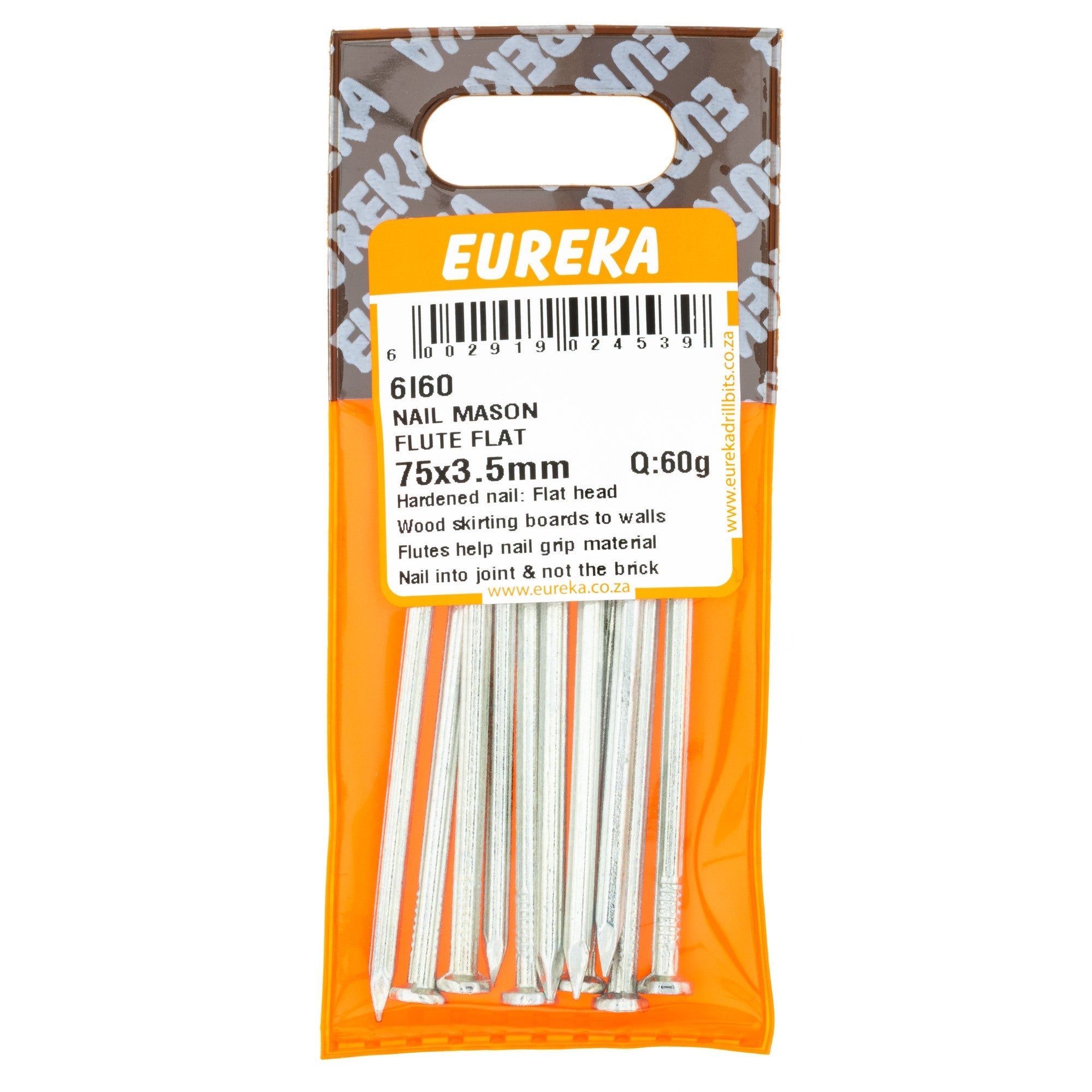 Eureka Nail MAS Fluted Flat 75mm Q:60g