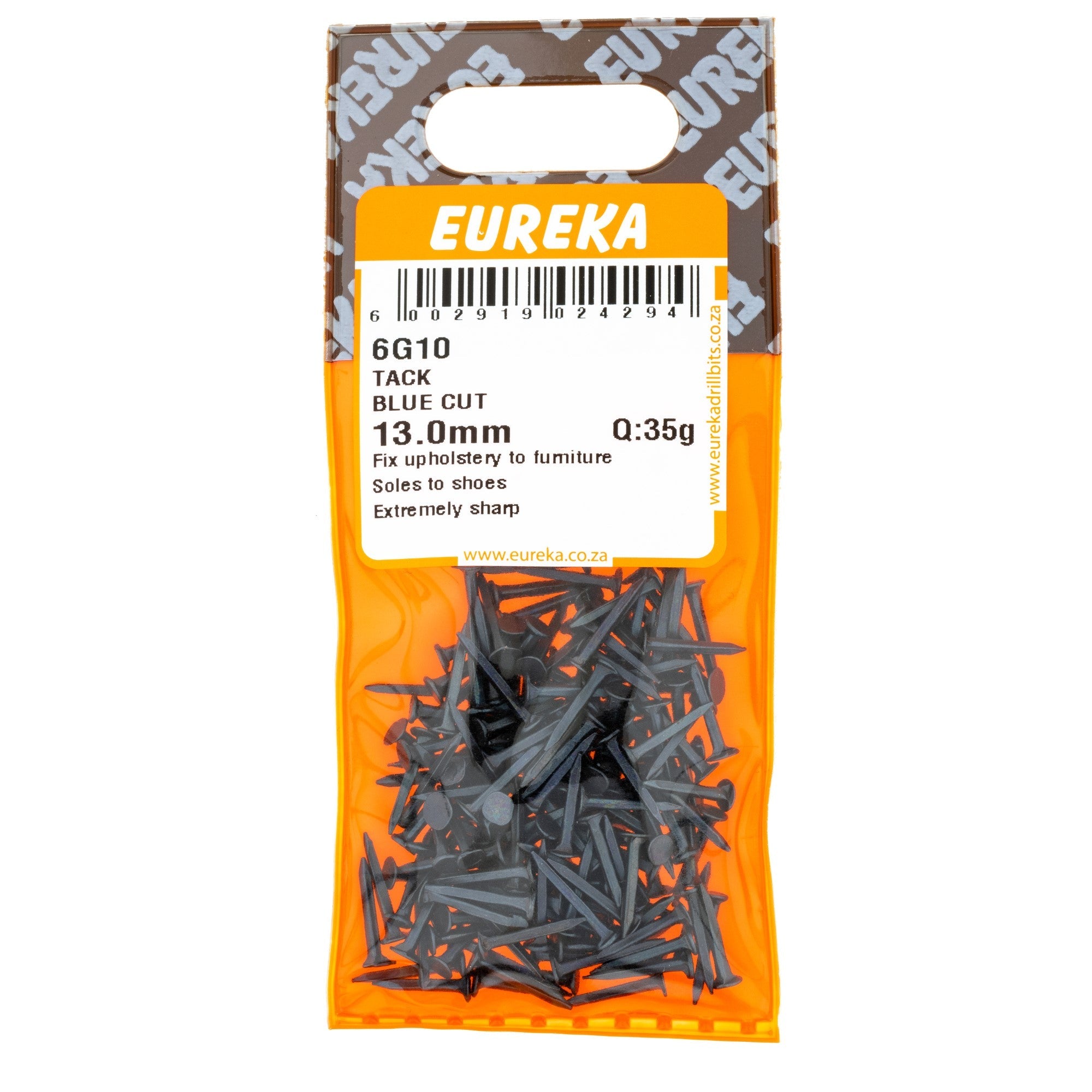 Eureka Tack Blue Cut 13.0mm Q:35g