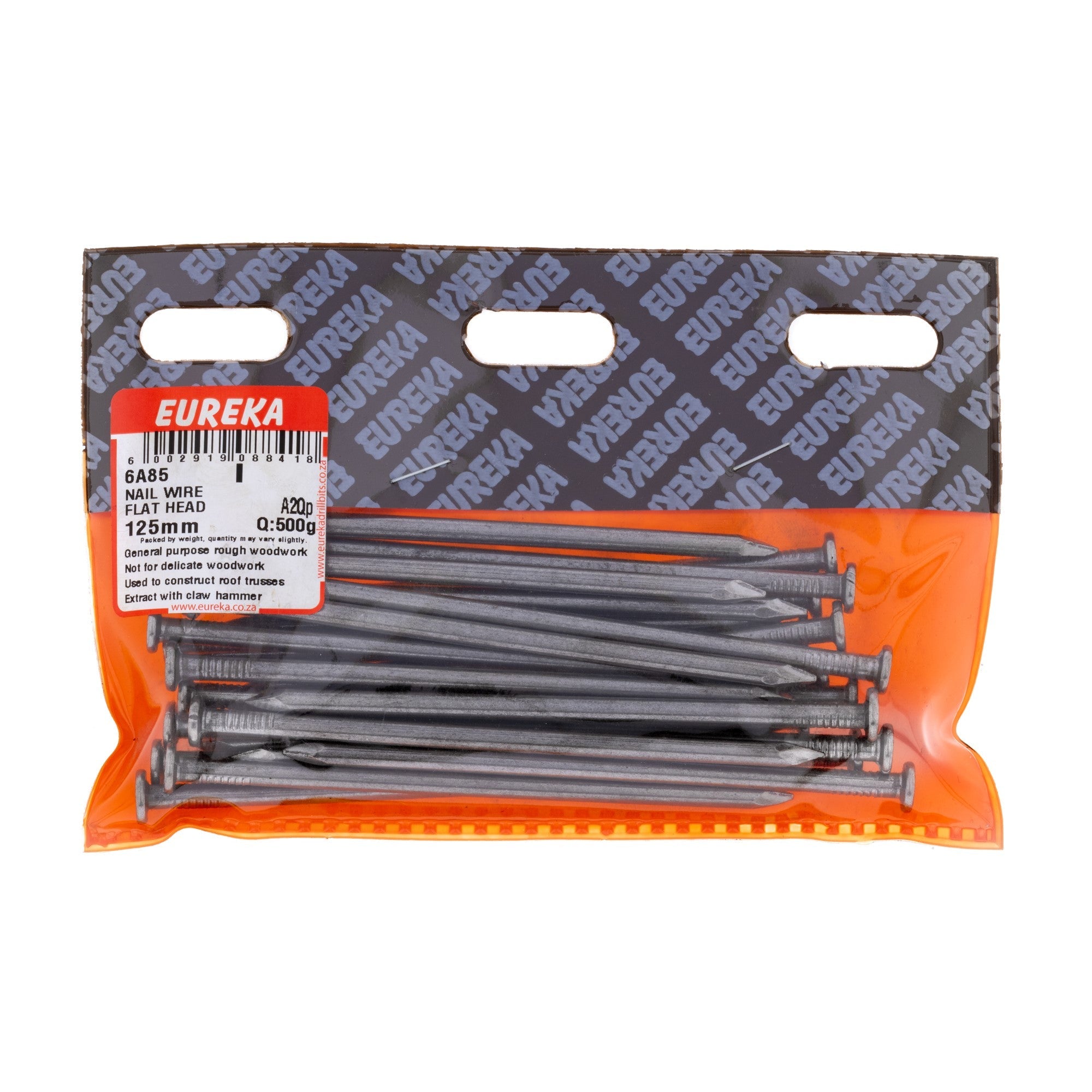Eureka Nail Wire Flat Head 125mm Q:500g
