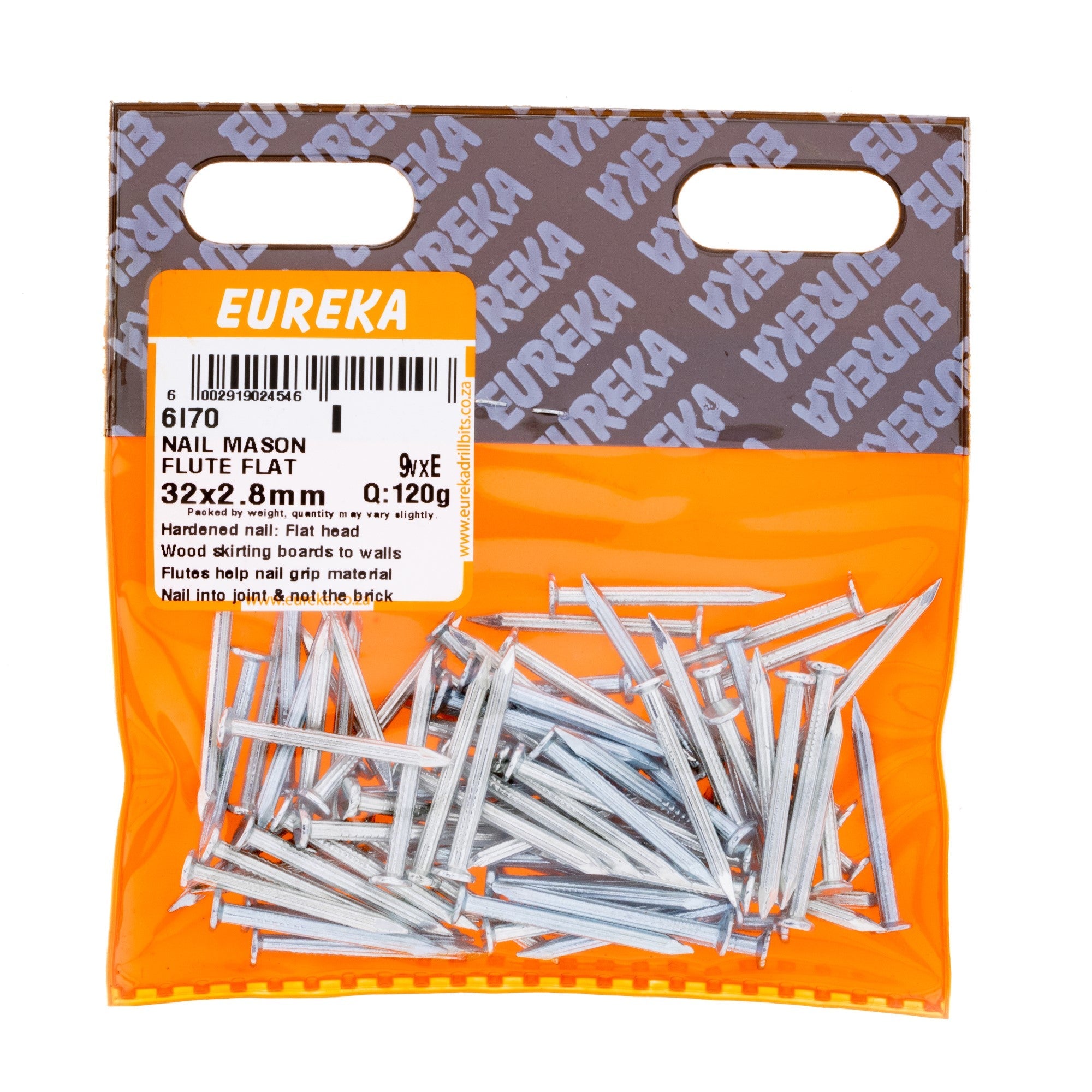 Eureka Nail MAS Fluted Flat 32mm Q:1020g