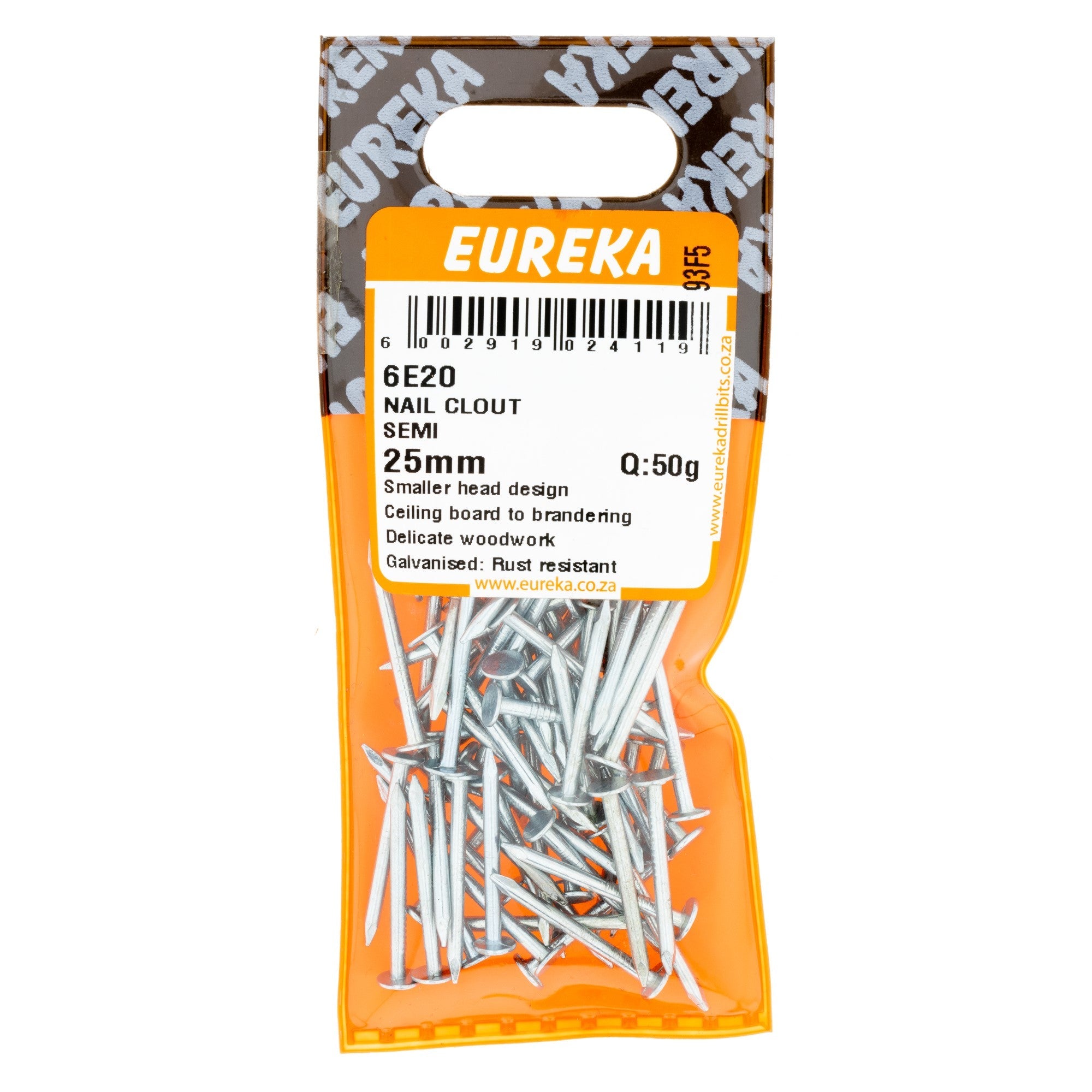 Eureka Nail Clout SEMI 25mm Q:50g