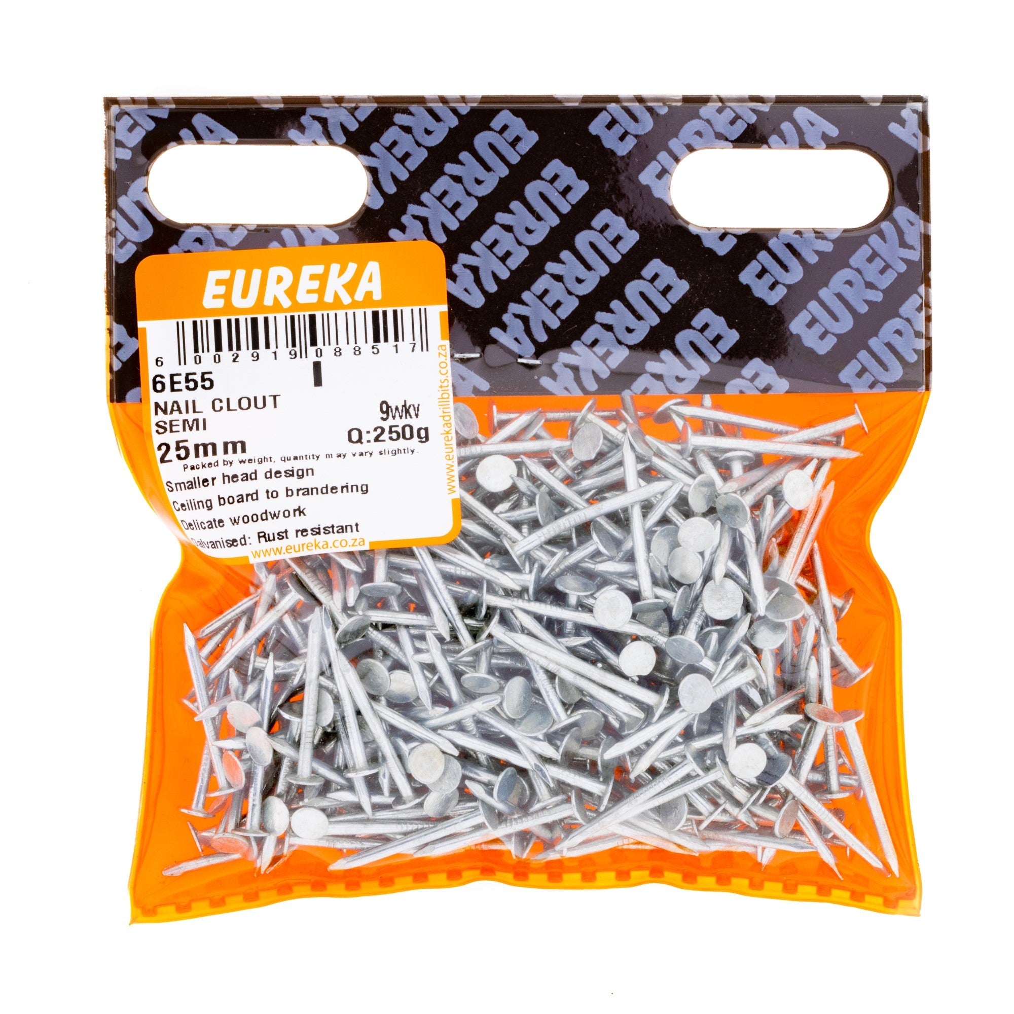 NAIL CLOUT SEMI 25MM Q:250G EUREKA