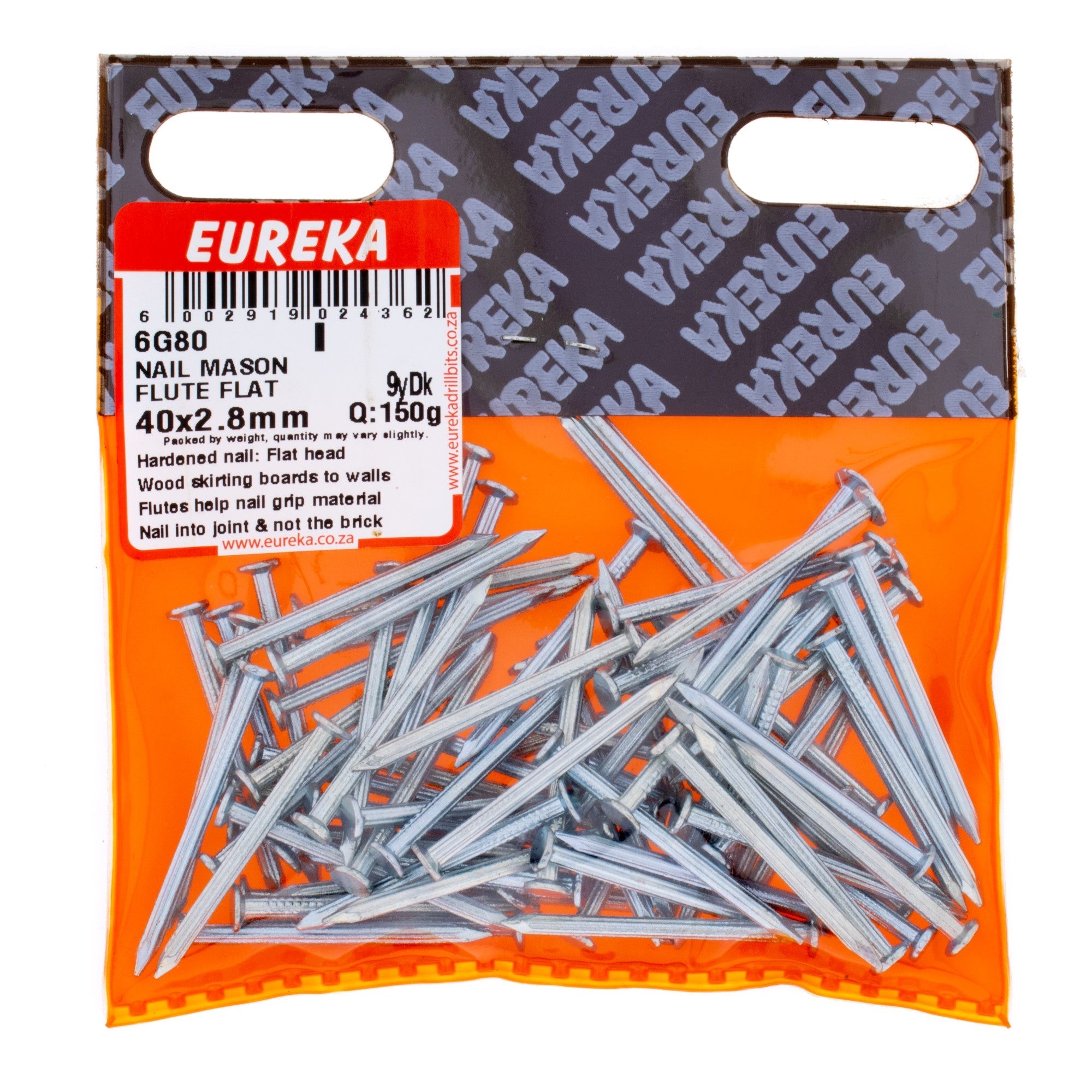 Eureka Nail MAS Fluted Flat 40mm Q:1050g