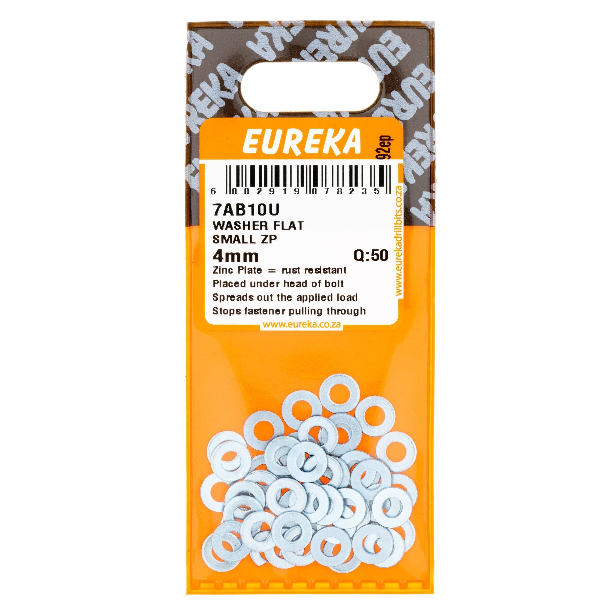 Eureka Washer Flat Small 4mm Q:50