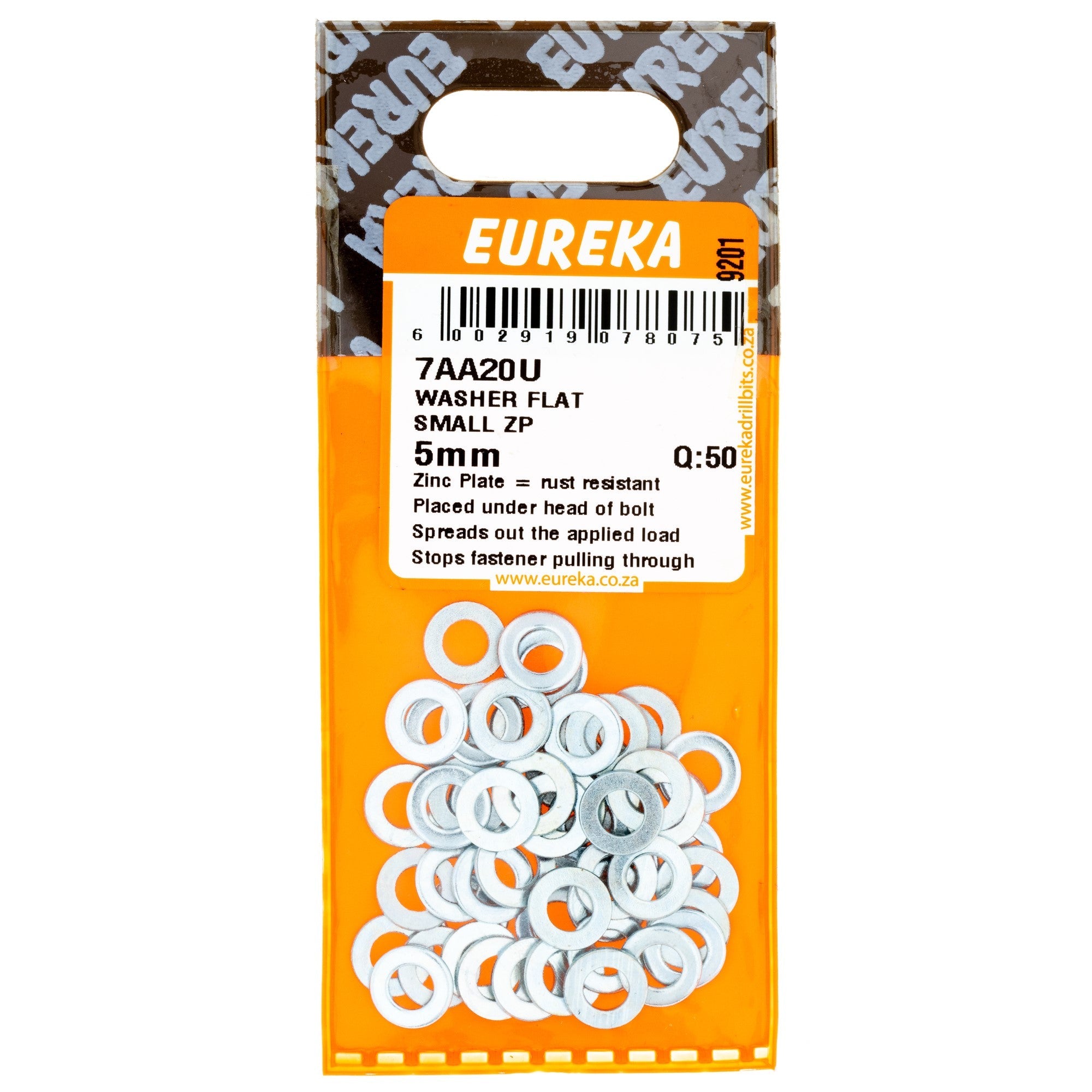 Eureka Washer Flat Small 5mm Q:50