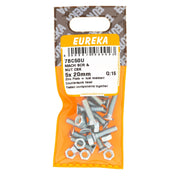 Eureka Screw & Nut CSK 5 x 20mm Q:102
