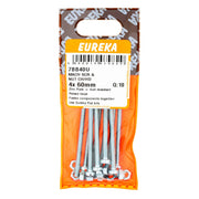 Eureka Screw&nut MACH Ch/hd 4 x 60mm Q:100