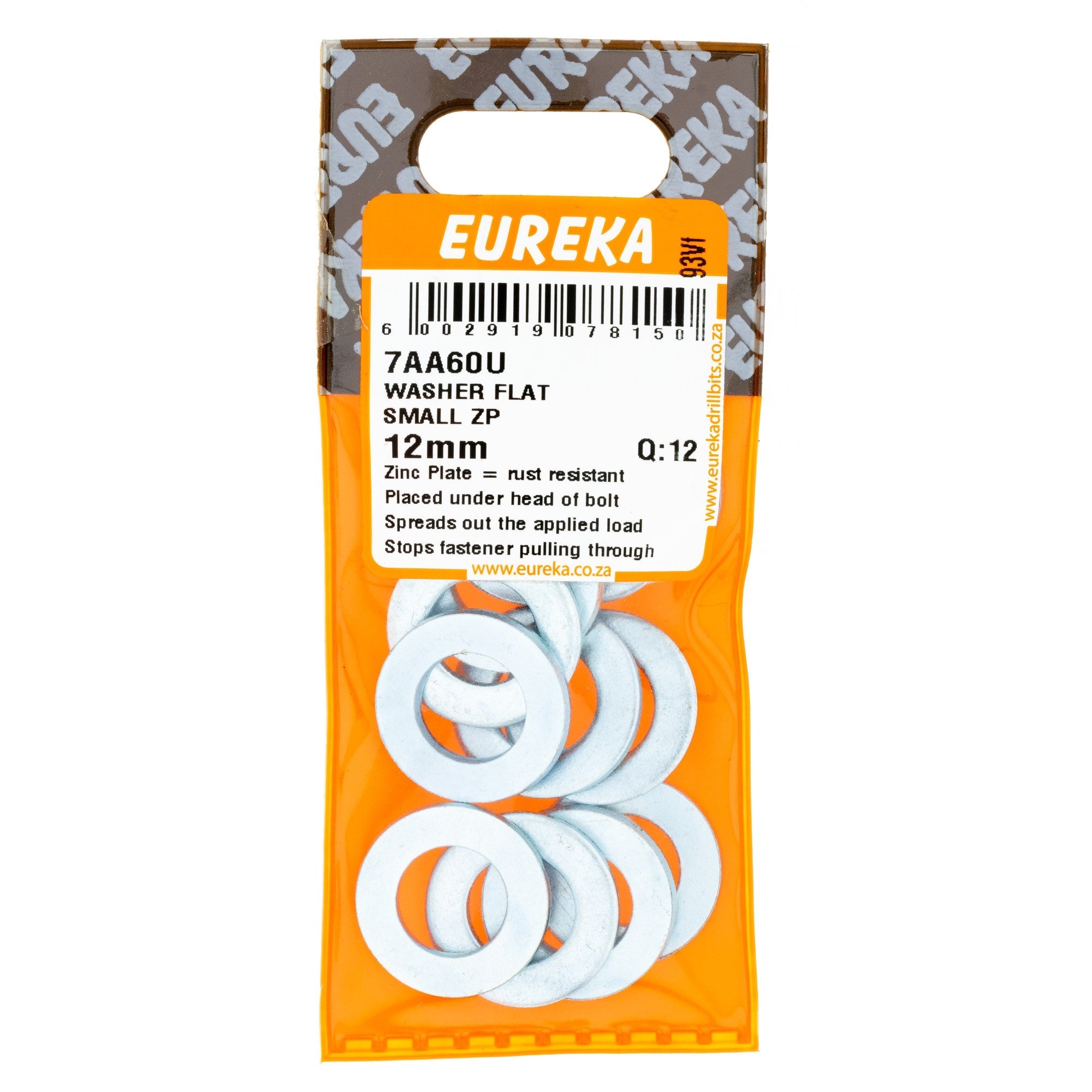 Eureka Washer Flat Small 12mm Q:102