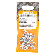 Eureka Nut Nylock ZN Plated 5mm M5 Q:30