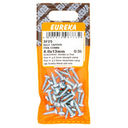Eureka Screw S/tapper Pan/com 4 x 13mm Q:35 Eurek