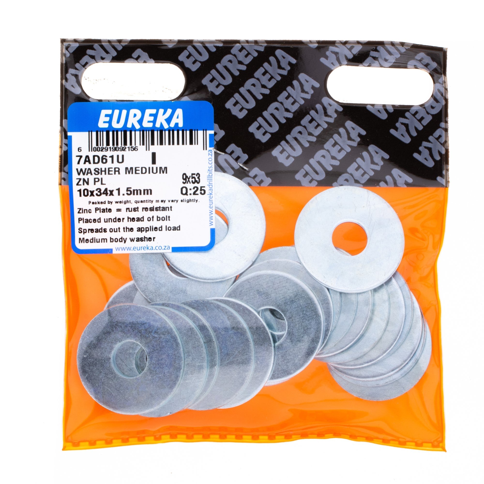 Eureka Washer Medium Body 10 x 34x1.5mm