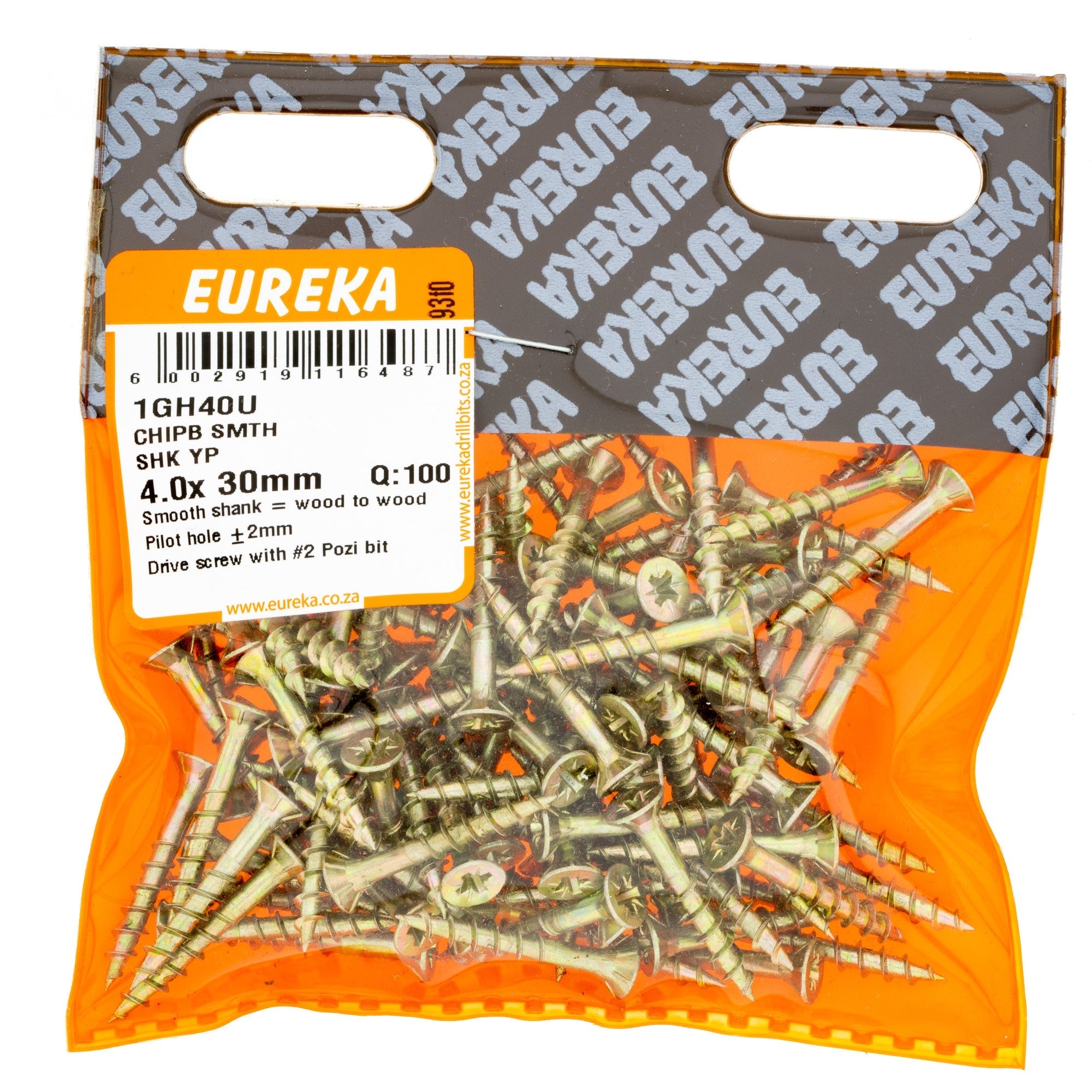 Eureka Chipbsmth Shank YP 4 x 30mm Q:100
