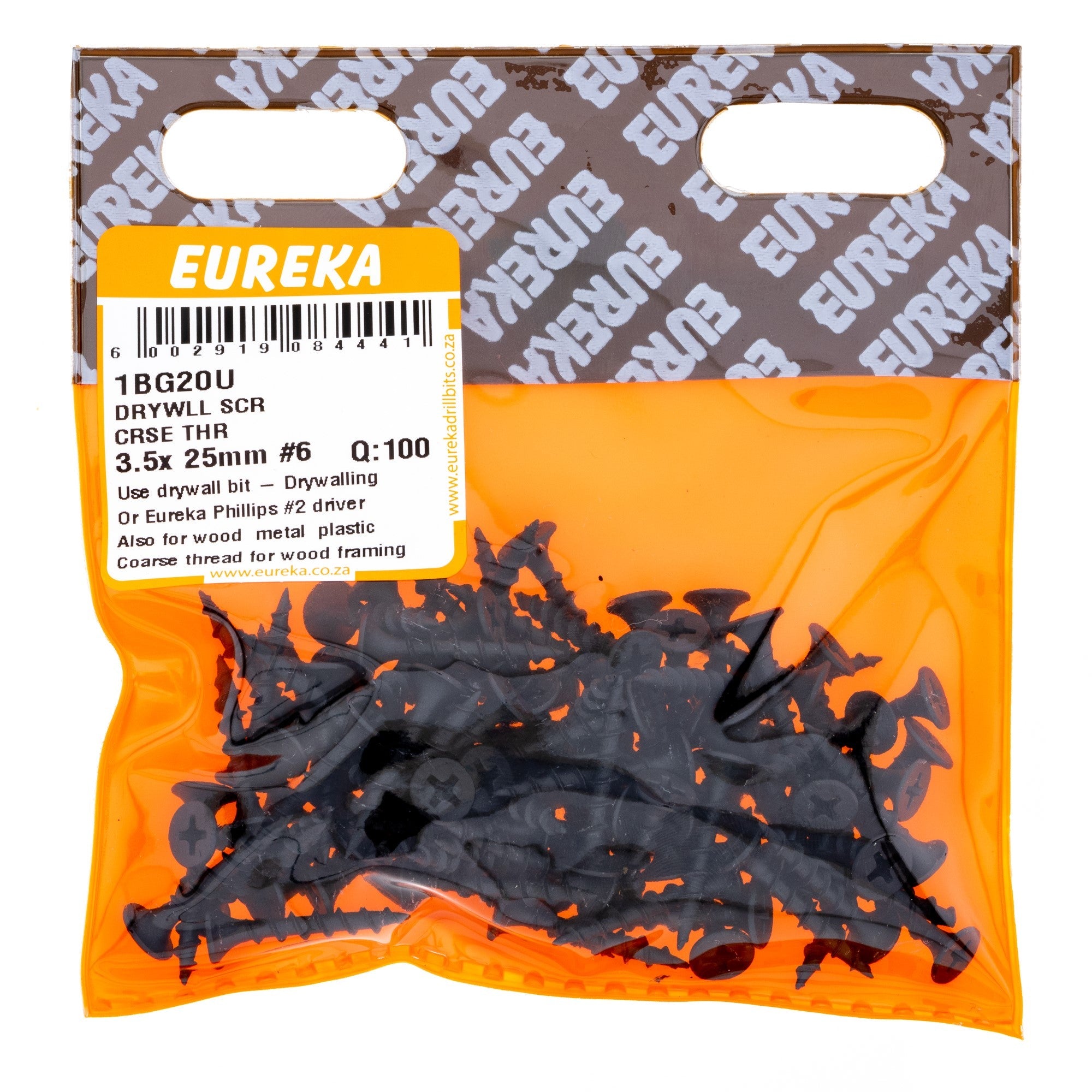 Eureka Drywll SCR CRSE THR 3.5 x 25mm 6 Q:100 EUR