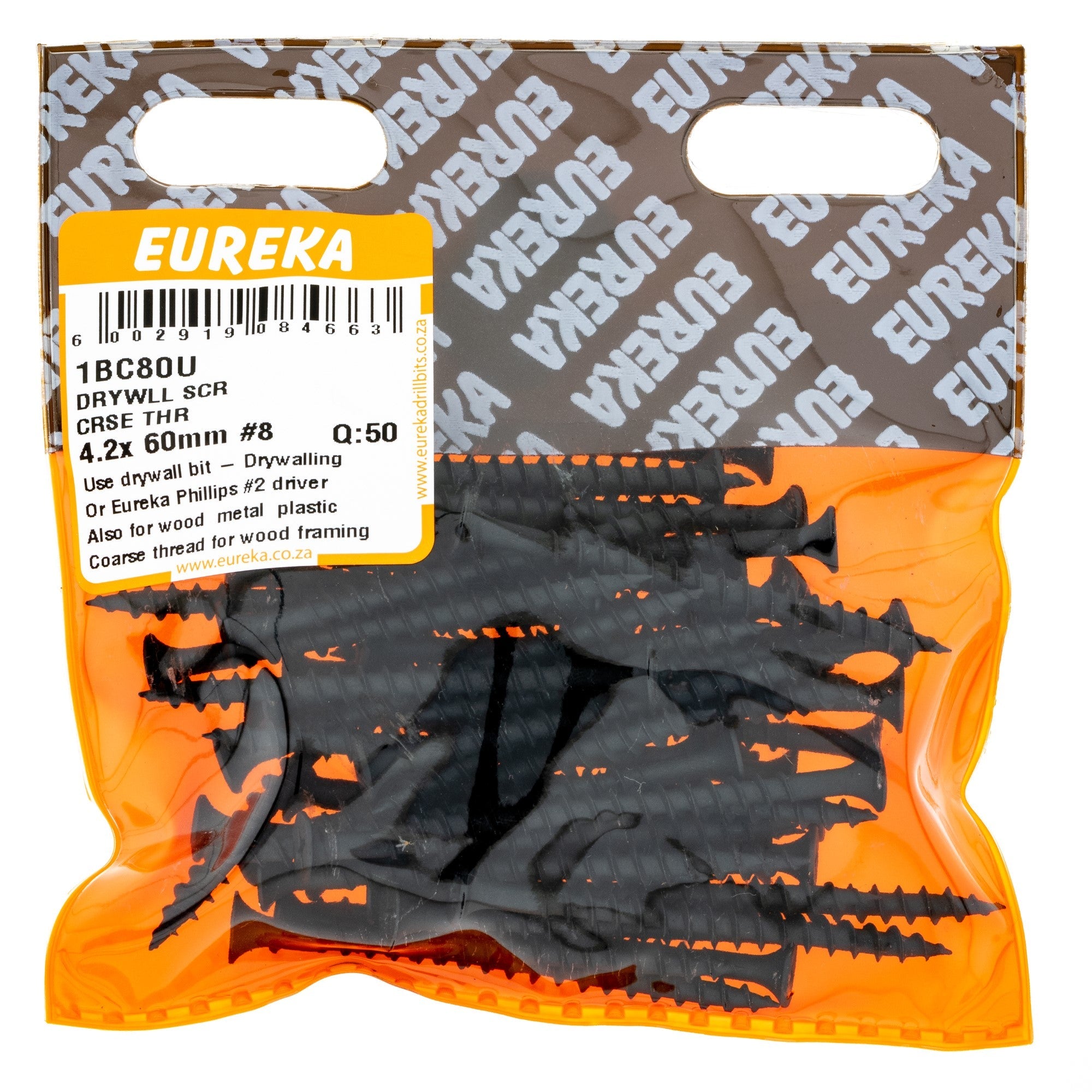 Eureka Drywll SCR CRSE THR 4.2 x 60mm 8 Q:50 EUR