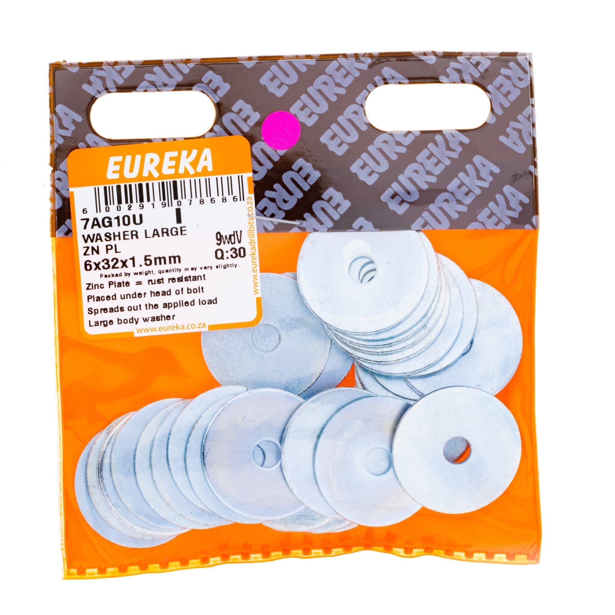 Eureka Washer Flat Body 6 x 32x1.5mm Q:30