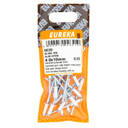 Eureka Blind Riv Alm Open 4 x 10mm Q:25