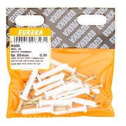 Eureka Nail & WHT Rimmed 6 x 35mm Q:20
