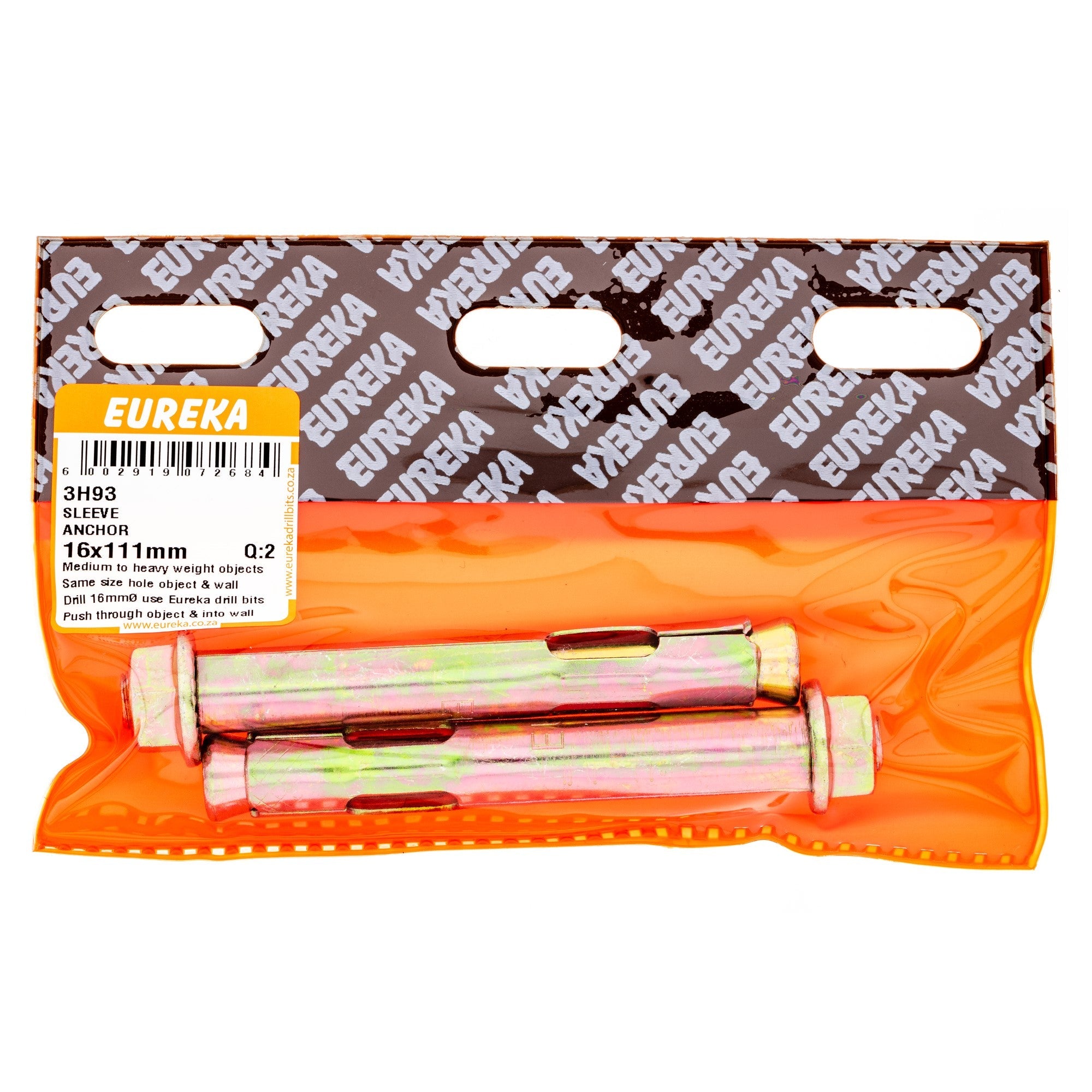 Eureka Anchor Sleeve 16 x 111mm Q:2