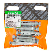 Eureka Expansion Bolt 14mm 8 x 60mm Q:6