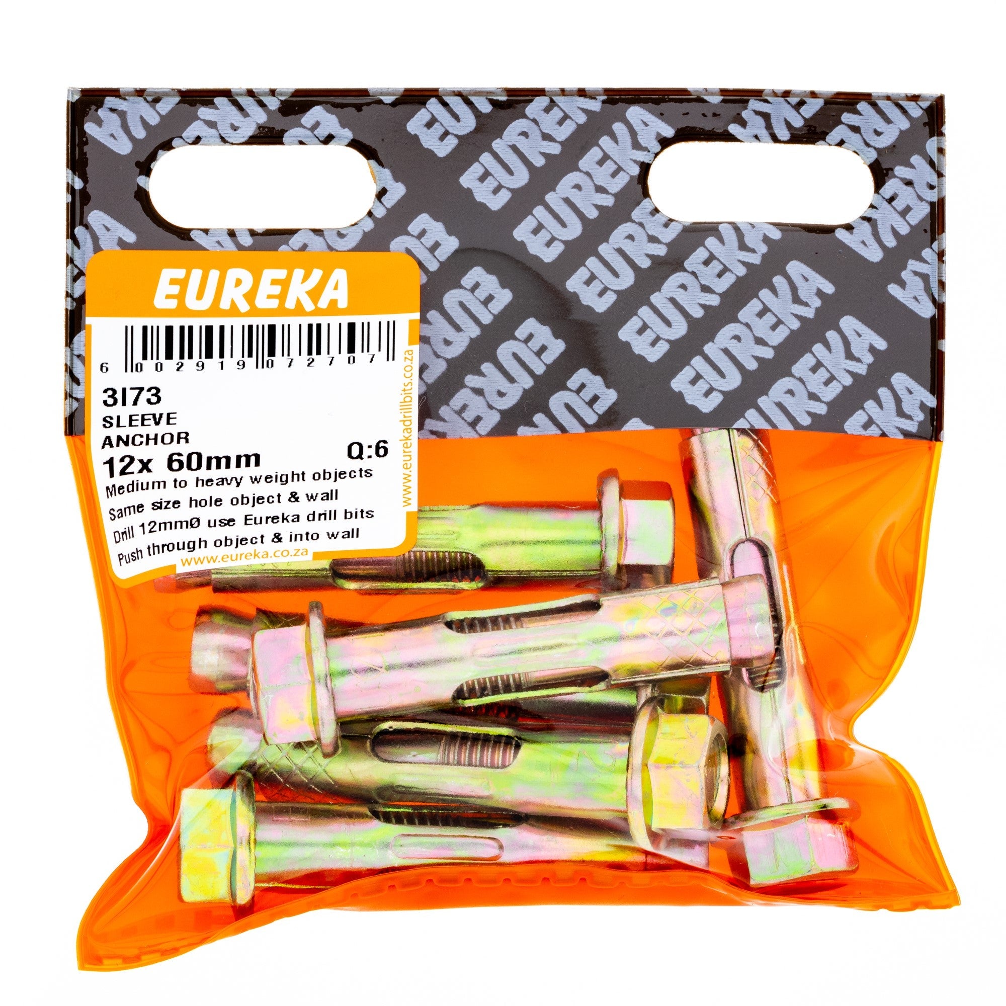 Eureka Anchor Sleeve 12 x 60mm Q:6