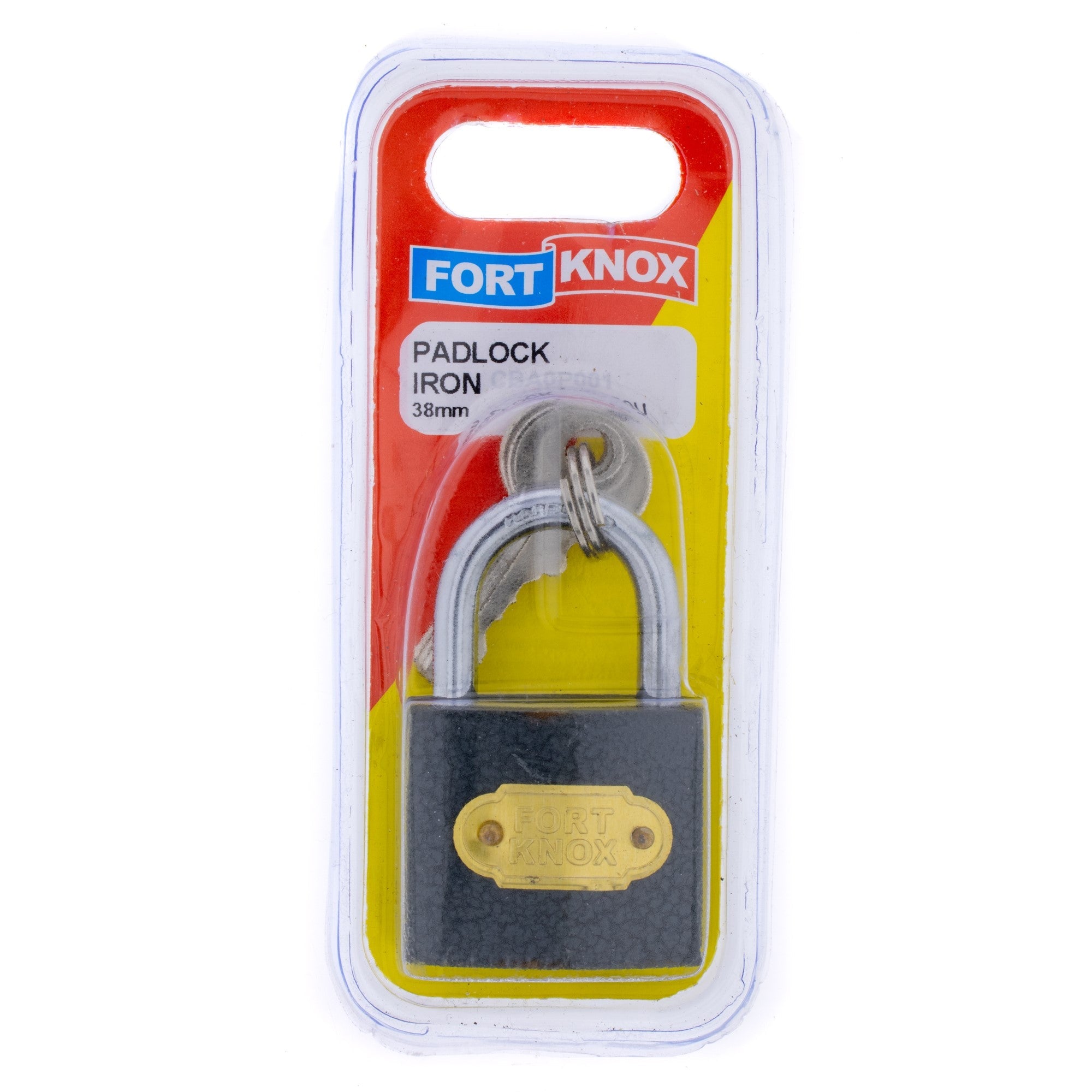 PADLOCK IRON 38MM Q:1 F/KNOX
