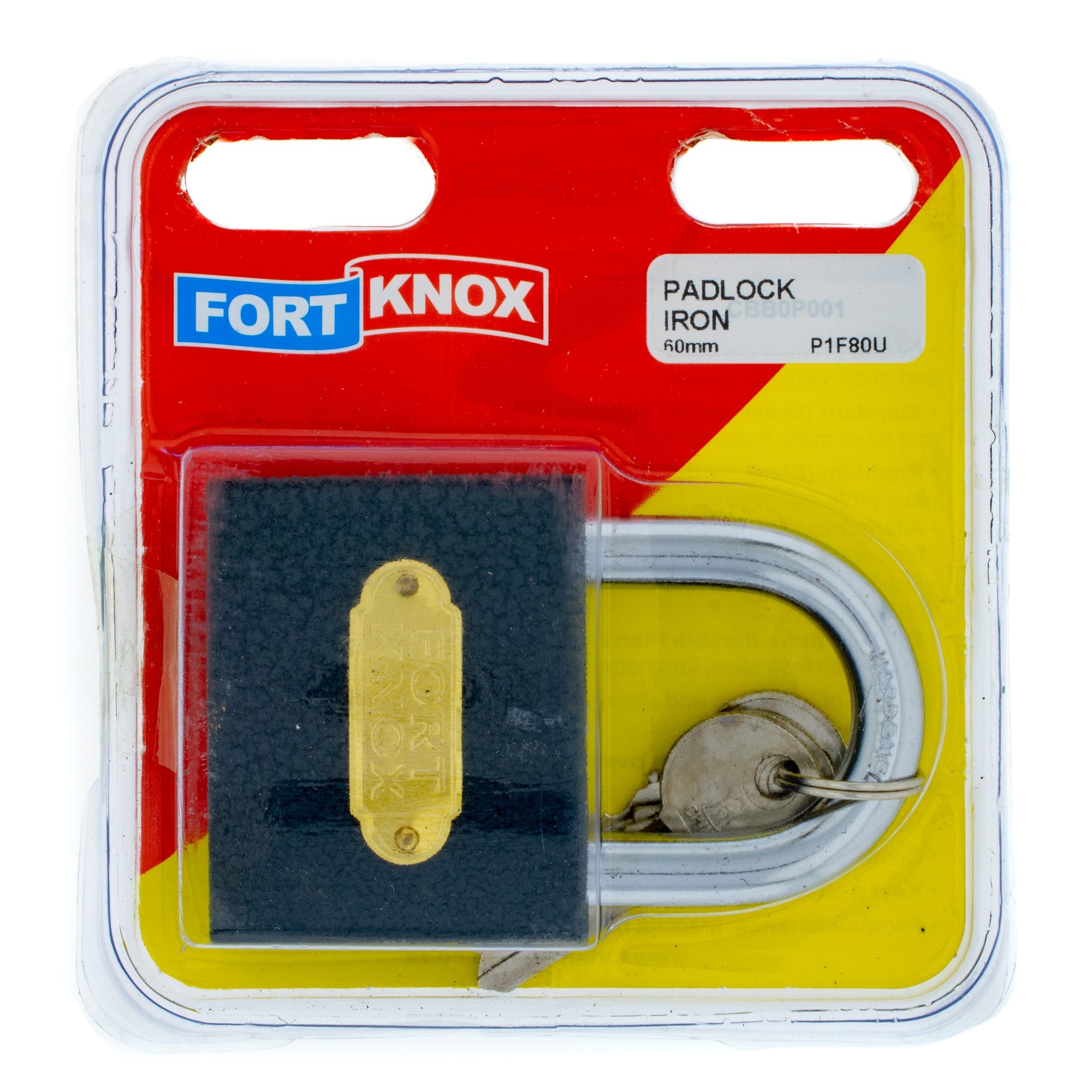 F/knox Padlock Iron  60mm Q:1