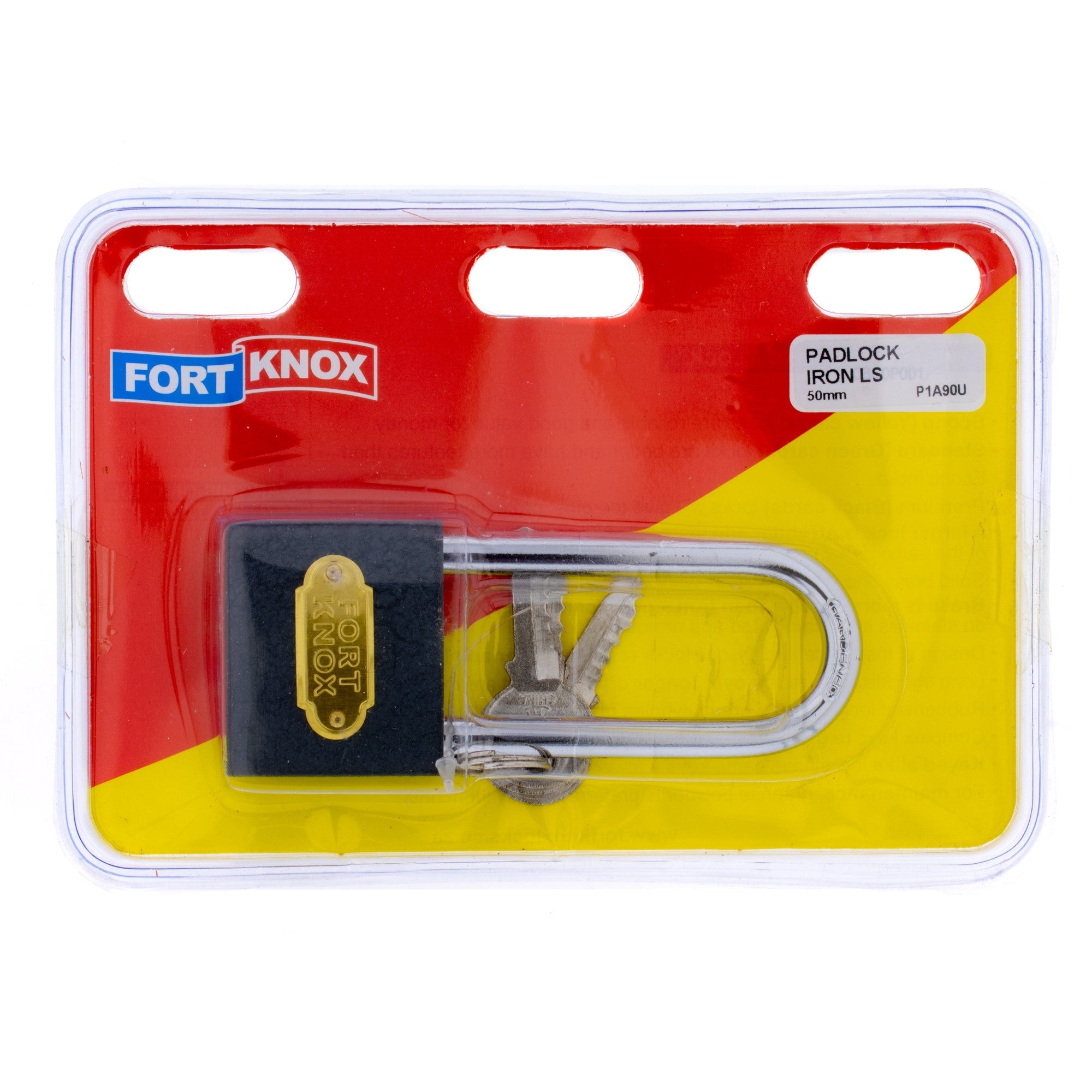 F/knox Padlock Iron  50mm L/s Q: