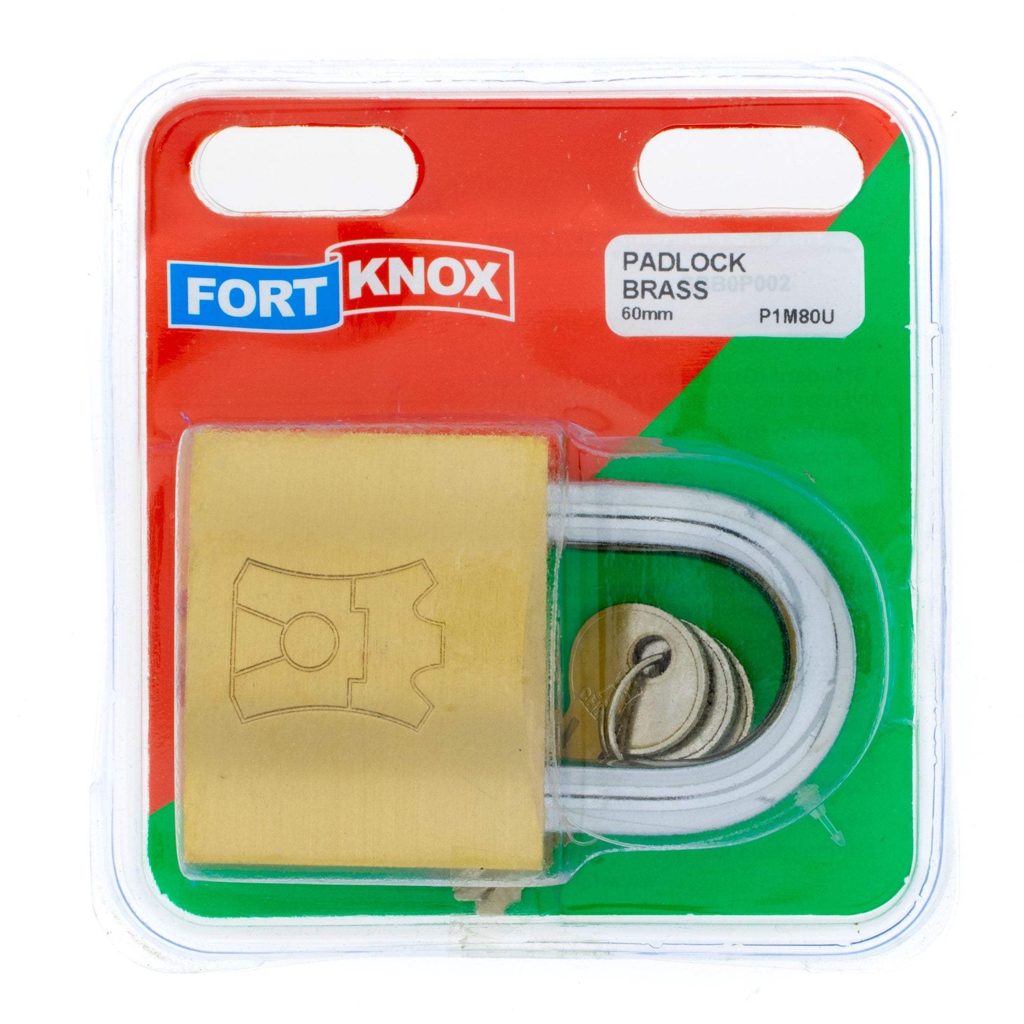 PADLOCK BRASS 60MM Q:1 F/KNOX