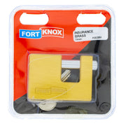 F/knox Padlock Insurance Brass 70mm
