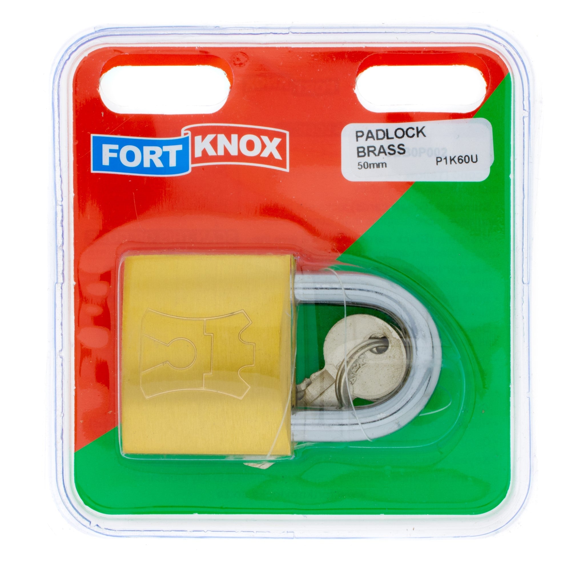 F/knox Padlock Brass 50mm Q:1