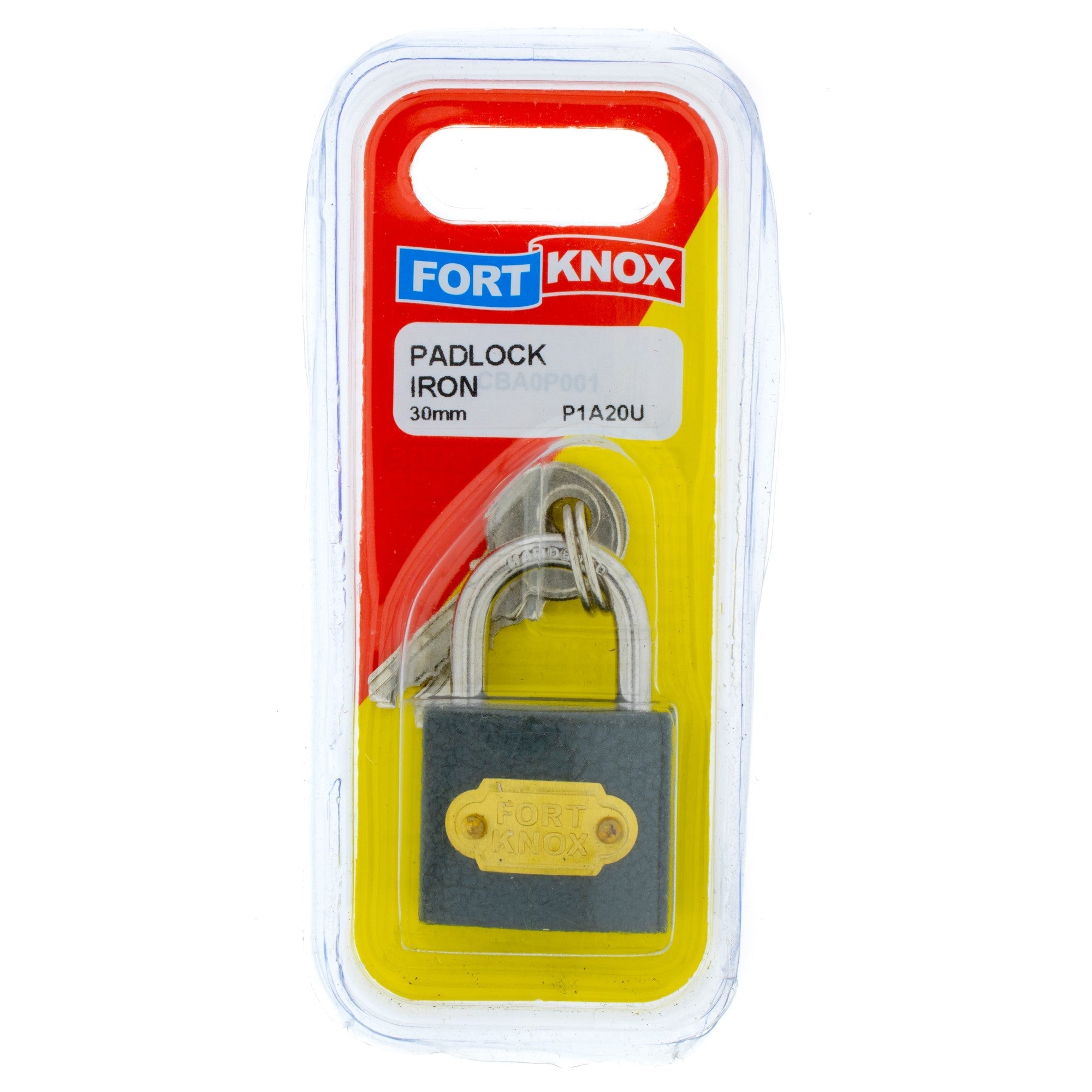 F/knox Padlock Iron  30mm Q:1