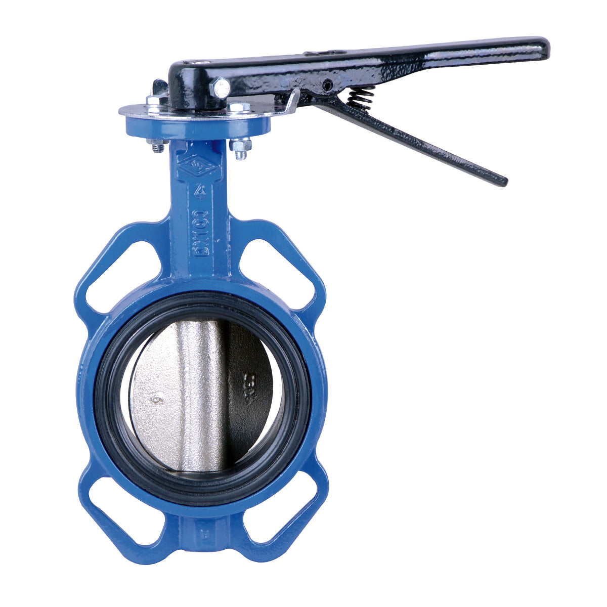 VALVE BUTTERFLY LEVER 100MM CAST/I