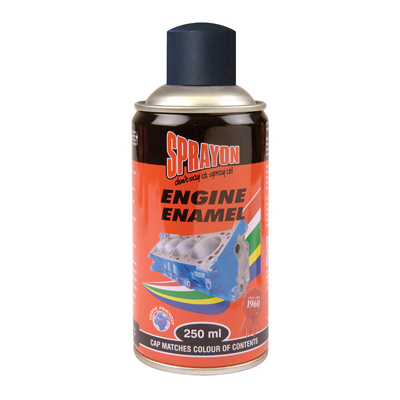 Sprayon Engine Enamel Matt Black