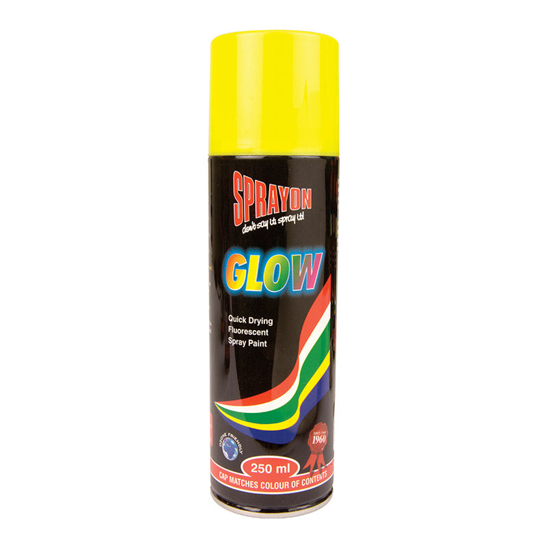 Sprayon Spray GLOW Yellow 250ml
